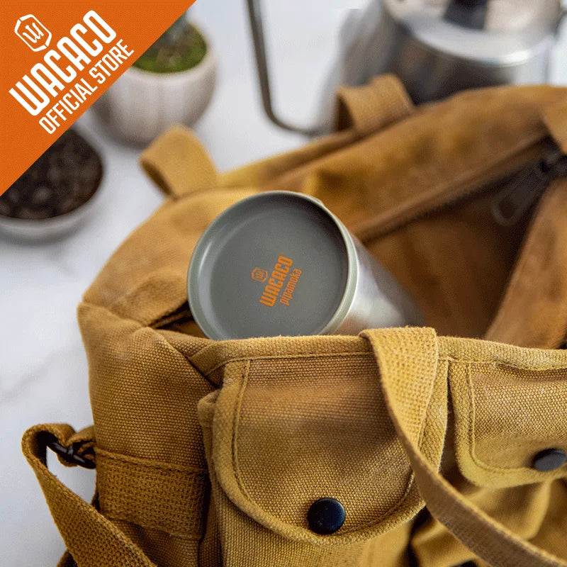 Pipamoka – All-in-One Portable Coffee Maker | Vacuum Pressure Brewer with Insulated Travel Mug
