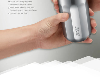 Pipamoka – All-in-One Portable Coffee Maker | Vacuum Pressure Brewer with Insulated Travel Mug