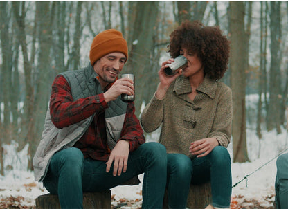 Pipamoka – All-in-One Portable Coffee Maker | Vacuum Pressure Brewer with Insulated Travel Mug