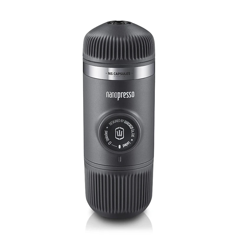 Nanopresso + NS Adapter – Compact Travel Espresso Maker | Enjoy Coffee On the Go