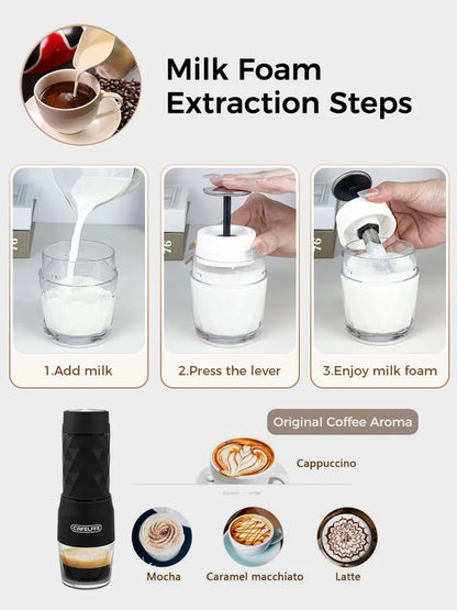 Cafelffe 3-in-1 Portable Espresso Maker