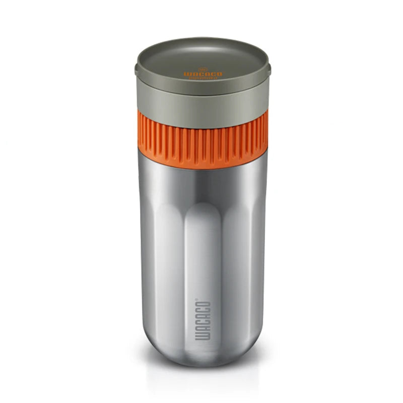 Pipamoka – All-in-One Portable Coffee Maker | Vacuum Pressure Brewer with Insulated Travel Mug