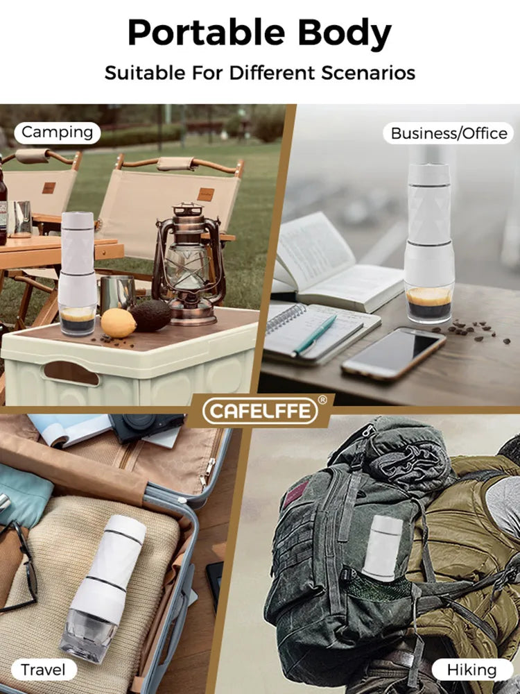 Cafelffe 3-in-1 Portable Espresso Maker